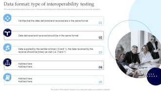 Interoperability Software Testing Data Format Type Of Interoperability Testing Slides PDF