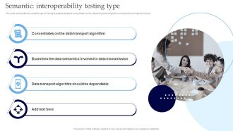 Interoperability Software Testing Semantic Interoperability Testing Type Infographics PDF