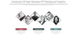 Introduction Of Team Members Ppt Background Graphics