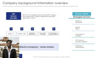 Introduction To Employee Onboarding And Induction Training Company Background Information Overview Rules PDF