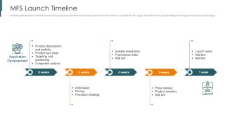 Introduction To Mobile Money In Developing Countries MFS Launch Timeline Template PDF