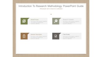 Introduction To Research Methodology Powerpoint Guide