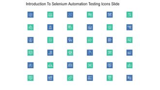 Introduction To Selenium Automation Testing Introduction To Selenium Automation Testing Icons Slide Professional PDF
