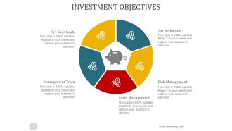 Investment Objectives Ppt PowerPoint Presentation Templates