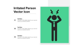 Irritated Person Vector Icon Ppt PowerPoint Presentation Inspiration Background Images PDF