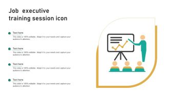 Job Executive Training Session Icon Ppt Inspiration Sample PDF