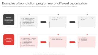 Job Rotation Plan For Staff Examples Of Job Rotation Programme Of Different Formats PDF