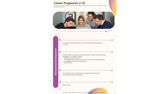 Job Vacancy Proposal Career Progression One Pager Sample Example Document