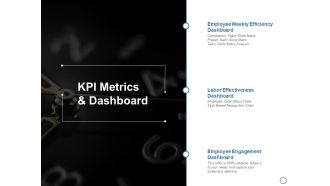 KPI Metrics And Dashboard Ppt PowerPoint Presentation Inspiration Format Ideas