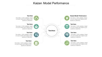Kaizen Model Performance Ppt PowerPoint Presentation Gallery Graphics Example Cpb