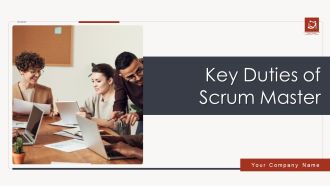 Key Duties Of Scrum Master Ppt PowerPoint Presentation Complete Deck With Slides