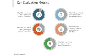 Key Evaluation Metrics Ppt PowerPoint Presentation Model