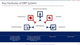 Key Features Of ERP System Structure PDF