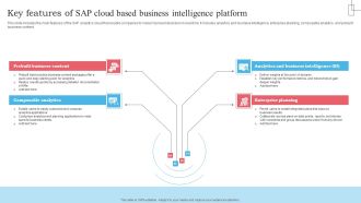 Key Features Of SAP Cloud Based Business Intelligence Platform Download PDF