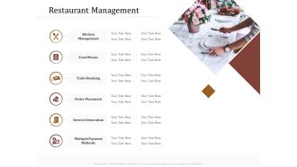 Key Metrics Hotel Administration Management Restaurant Management Template PDF