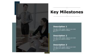 Key Milestones Slide Ppt PowerPoint Presentation Slides Rules