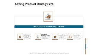 Key Statistics Of Marketing Setting Product Strategy Targets Ppt PowerPoint Presentation File Graphics Template PDF