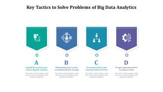 Key Tactics To Solve Problems Of Big Data Analytics Ppt PowerPoint Presentation Slides Styles PDF