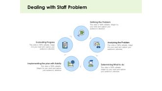 Key Team Members Dealing With Staff Problem Ppt Icon Maker PDF