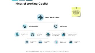 Kinds Of Working Capital Ppt PowerPoint Presentation Styles Backgrounds