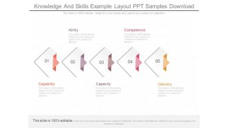 Knowledge And Skills Example Layout Ppt Samples Download
