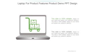 Laptop For Product Features Product Demo Ppt PowerPoint Presentation Topics
