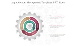 Large Account Management Templates Ppt Slides