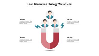Lead Generation Strategy Vector Icon Ppt PowerPoint Presentation Gallery Graphics PDF