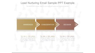 Lead Nurturing Email Sample Ppt Example