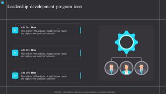 Leadership Development Program Icon Inspiration PDF