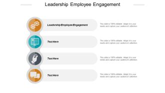 Leadership Employee Engagement Ppt PowerPoint Presentation Pictures Model