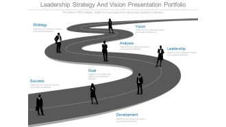 Leadership Strategy And Vision Presentation Portfolio