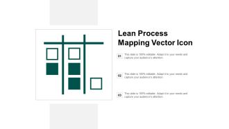 Lean Process Mapping Vector Icon Ppt PowerPoint Presentation Outline Rules