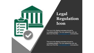 Legal Regulation Icon Ppt PowerPoint Presentation Outline Slide Download