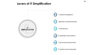 Levers Of IT Simplification Ppt PowerPoint Presentation File Graphics Pictures
