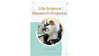 Life Science Research Proposal Example Document Report Doc Pdf Ppt