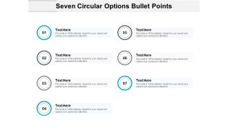 List Of Seven Business Steps With Text Holders Ppt PowerPoint Presentation File Diagrams