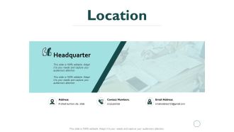 Location Information Ppt PowerPoint Presentation Professional Visual Aids