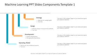 Machine Learning PPT Slides Machine Learning PPT Slides Components Template Icon Clipart PDF