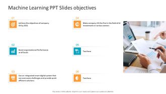 Machine Learning PPT Slides Machine Learning PPT Slides Objectives Topics PDF