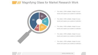Magnifying Glass For Market Research Work Ppt PowerPoint Presentation Designs Download
