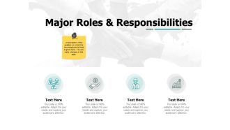 Major Roles And Responsibilities Ppt PowerPoint Presentation Outline Introduction