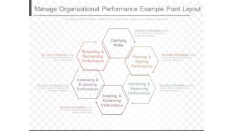 Manage Organizational Performance Example Point Layout