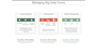 Managing Big Data Forms Ppt PowerPoint Presentation Layout