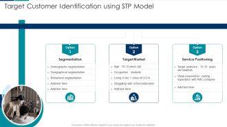 Managing New Service Roll Out And Marketing Procedure Target Customer Identification Using STP Model Structure PDF