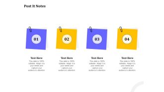 Managing Work Relations In Business Post It Notes Ppt PowerPoint Presentation Ideas Design Inspiration PDF