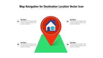 Map Navigation For Destination Location Vector Icon Ppt PowerPoint Presentation Gallery Themes PDF
