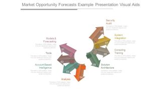 Market Opportunity Forecasts Example Presentation Visual Aids
