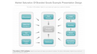 Market Saturation Of Branded Goods Example Presentation Design