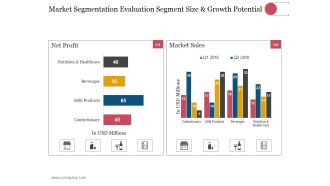 Market Segmentation Evaluation Segment Size And Growth Potential Ppt PowerPoint Presentation Guidelines